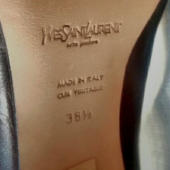 RARE Designer Tom Ford for Saint Laurent Lucite Lips Heels- Size 8.5 - Picture 11 of 11